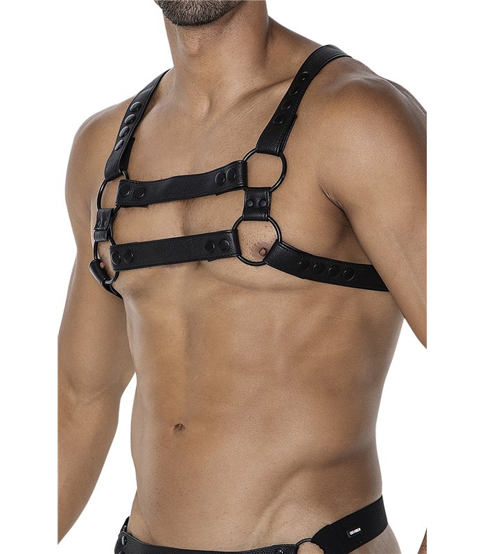 Männer Harness mit verstellbaren Druckknöpfen | CUT4MEN
