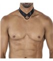 Herren-Harness mit Metallringen und Schnallenverstellung | CUT4MEN Herren-Harness mit Metallringen und Schnallenverstellung | CUT4MEN