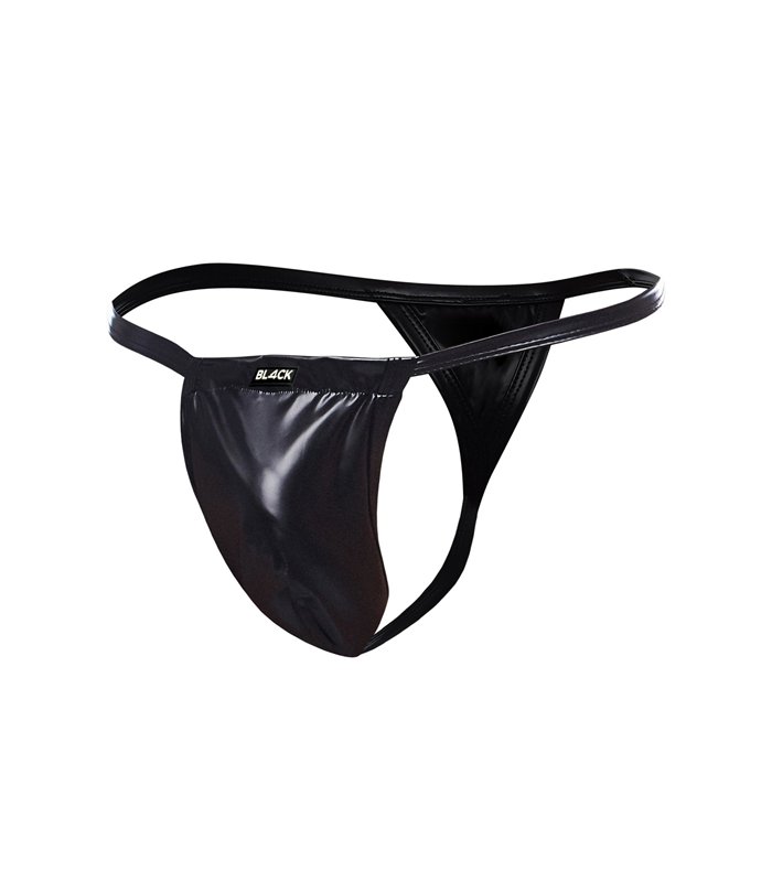 Wetlook String mit hohem Bund und sensibler Passform | CUT4MEN