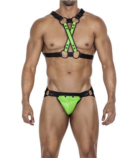 Herren Jock Snap mit Metallringen und Druckknöpfen | CUT4MEN Herren Jock Snap mit Metallringen und Druckknöpfen | CUT4MEN