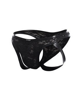 Herren Jockstrap mit Spitzeneinsatz und Suspensorium | CUT4MEN Herren Jockstrap mit Spitzeneinsatz und Suspensorium | CUT4MEN