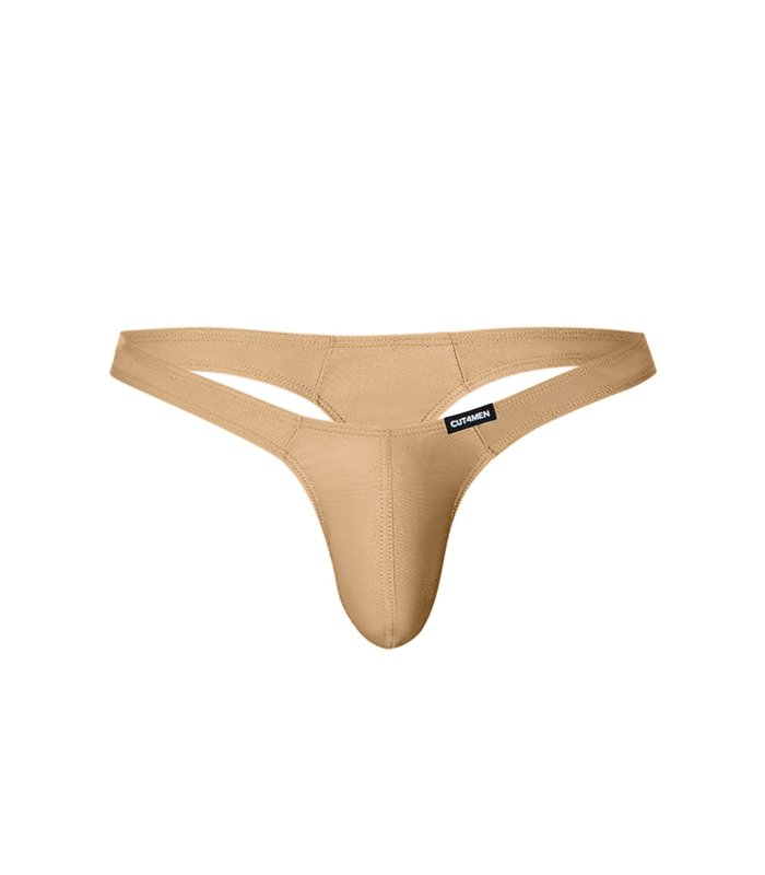 Brazilian Herren-String mit diskretem Logo und weicher Mikrofaser | CUT4MEN