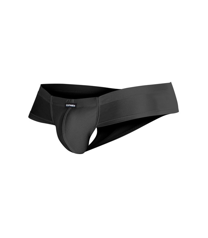 Herren-Slip mit gummiertem Logo | CUT4MEN