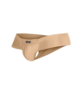 Männlicher Cheeky Brief aus weicher Mikrofaser mit Logoprint | CUT4MEN Männlicher Cheeky Brief aus weicher Mikrofaser mit Logoprint | CUT4MEN