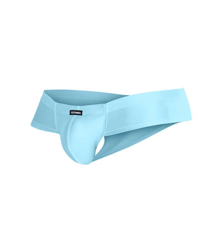 Männlicher Slip mit gummiertem Logo | CUT4MEN