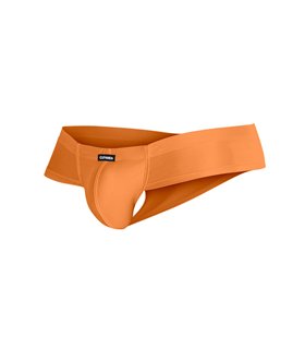 Männlicher Tanga-Slip mit gummiertem Logo und weicher Mikrofaser | CUT4MEN Männlicher Tanga-Slip mit gummiertem Logo und weicher Mikrofaser | CUT4MEN