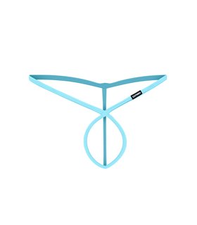 Crossed String Herren Mikrofaser Ouvert mit Gummi-Logo | CUT4MEN Crossed String Herren Mikrofaser Ouvert mit Gummi-Logo | CUT4MEN