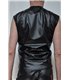 Herren Wetlook Weste mit Reißverschluss und Taschen | Regnes Fetish Planet