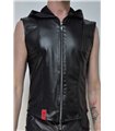 Herren Wetlook Weste mit Reißverschluss und vertikalen Stichen | Regnes Fetish Planet Herren Wetlook Weste mit Reißverschluss und vertikalen Stichen | Regnes Fetish Planet