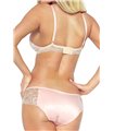 Elegantes Spitzen-Dessous-Set mit Satin-Details und verstellbaren Trägern | Provocative