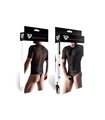Transparentes Netz-T-Shirt mit mattem Wetlook-Saum | Regnes Fetish Planet Transparentes Netz-T-Shirt mit mattem Wetlook-Saum | Regnes Fetish Planet