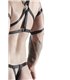 Elastisches Harness-Set mit Oberteil und zwei Unterteilen | Regnes Fetish Planet