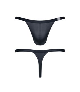 Dehnbarer Wetlook-String mit seitlichen Metall-Clips | Regnes Fetish Planet Dehnbarer Wetlook-String mit seitlichen Metall-Clips | Regnes Fetish Planet