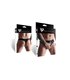Durchsichtiger Herren-String aus Netzstoff mit breitem Bund | Regnes Fetish Planet