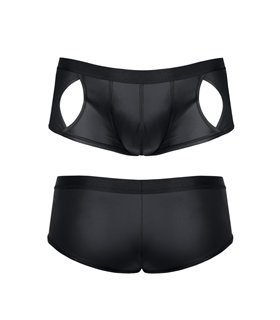 Wetlook-Short mit breitem Bund | Regnes Fetish Planet Wetlook-Short mit breitem Bund | Regnes Fetish Planet
