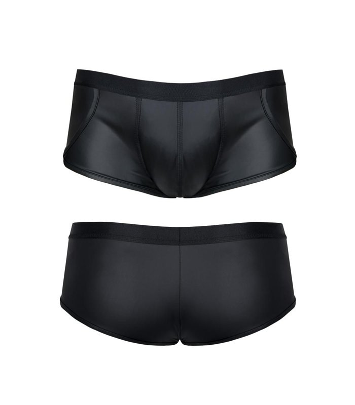 Wetlook Shorts mit Tasche und breitem Bund | Regnes Fetish Planet