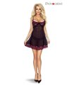 Babydoll aus Tüll und Spitze mit Bügel-BH und String | Provocative Babydoll aus Tüll und Spitze mit Bügel-BH und String | Provocative