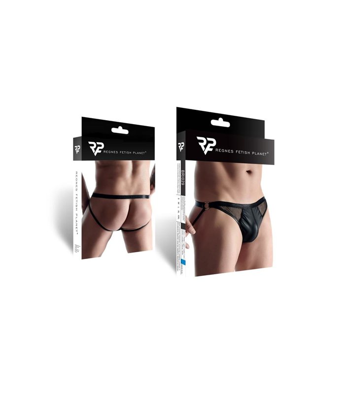 Jock Slip mit Tüll und Wetlook-Einsatz | Regnes Fetish Planet