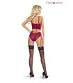 Spitzen-Dessous Set mit Bügel-BH und String aus feinem Netz | Provocative