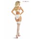 Elegantes Dessous-Ensemble aus Spitze und Netzstoff mit Bügel-BH | Provocative