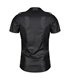 Herren Wet-Look Hemd mit Stehkragen und Metallknöpfen | Regnes Fetish Planet