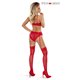 Wetlook Dessous-Set mit Spitzendetails und Bügel-BH | Provocative