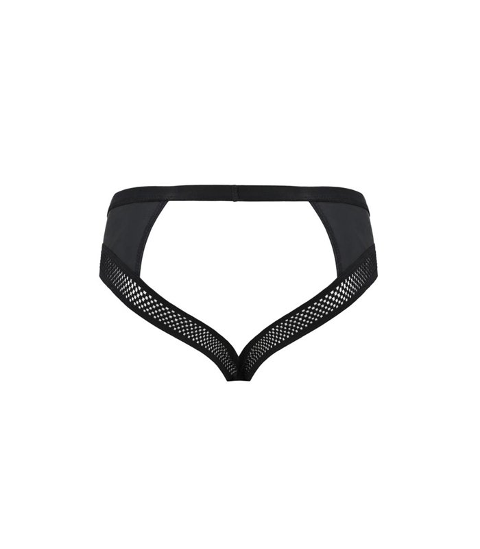 Ouvert-Slip mit Metallkette und Netzeinsatz | Passion Menswear