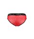Herren Netz-Slip mit Samtprint elegantes Dessous Design | Passion Menswear