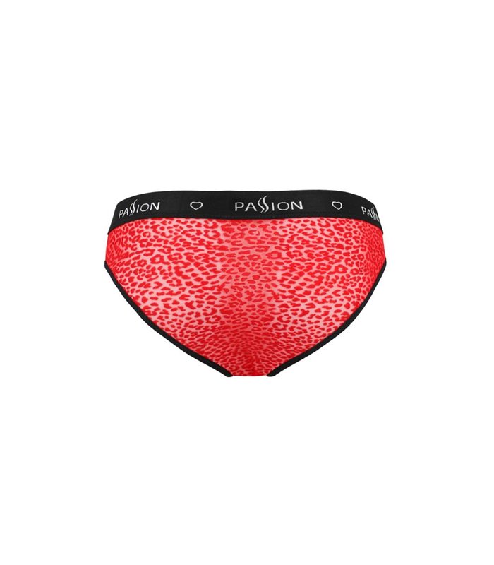 Herren Netz-Slip mit Samtprint elegantes Dessous Design | Passion Menswear