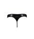 Herren String mit Metallring und Gummibändern aus Wetlook | Passion Menswear