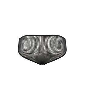 Herren Slip mit Schnürung aus Kunstleder und Netzmaterial | Passion Menswear Herren Slip mit Schnürung aus Kunstleder und Netzmaterial | Passion Menswear