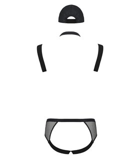 Harness Set mit Netzdetails und Metallelementen | Passion Menswear Harness Set mit Netzdetails und Metallelementen | Passion Menswear