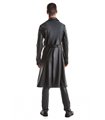 Herren Kunstleder Mantel mit Revers und Taillenbetonung | Regnes Fetish Planet Herren Kunstleder Mantel mit Revers und Taillenbetonung | Regnes Fetish Planet