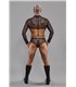 Netz-Slip ouvert mit Vinyl-Einsatz | Regnes Fetish Planet