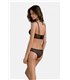 Transparentes Dessous-Set mit Netz und Spitze | Passion