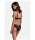 Transparentes Netz-Dessous-Set mit Bügel-BH und Slip | Passion