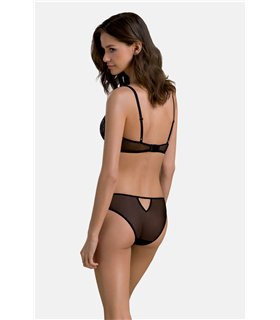Transparentes Netz-Dessous-Set mit Bügel-BH und Slip | Passion Transparentes Netz-Dessous-Set mit Bügel-BH und Slip | Passion