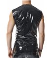 PVC Herren Weste mit vertikalen Nähten und Zipper | Regnes Fetish Planet PVC Herren Weste mit vertikalen Nähten und Zipper | Regnes Fetish Planet