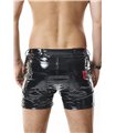 Herren Lack-Shorts mit Taschen und Metallring | Regnes Fetish Planet Herren Lack-Shorts mit Taschen und Metallring | Regnes Fetish Planet
