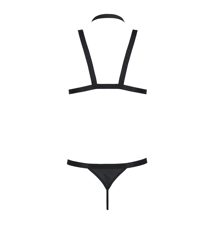 Harness-Set mit Gummibändern und Metallelementen | Passion Menswear