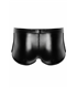 Herren Wetlook Shorts mit Reißverschluss-Details und Einsätzen | Noir Handmade Men