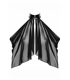 Transparenter Neckholder-Bolero mit Druckknöpfen | Noir Handmade