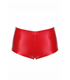 Wetlook High-Waist Shorts mit elastischem Schnitt | Noir Handmade
