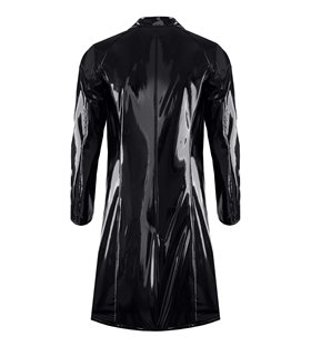 Herren Lack-Trenchcoat mit Taillenbetonung | Regnes Fetish Planet Herren Lack-Trenchcoat mit Taillenbetonung | Regnes Fetish Planet
