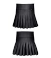 Eleganter Wetlook Faltenrock mit seitlichem Reißverschluss | Regnes Fetish Planet Eleganter Wetlook Faltenrock mit seitlichem Reißverschluss | Regnes Fetish Planet