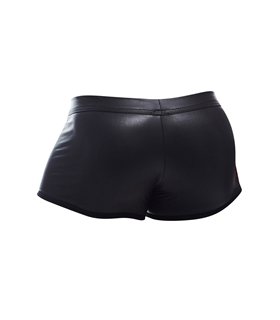 Boxershorts mit Metallring aus glänzendem Wetlook-Material | CUT4MEN Boxershorts mit Metallring aus glänzendem Wetlook-Material | CUT4MEN