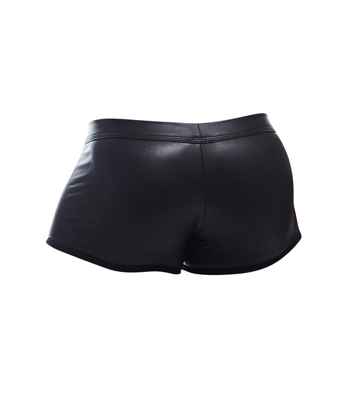 Boxershorts mit Metallring aus glänzendem Wetlook-Material | CUT4MEN