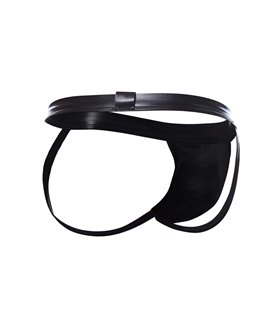 Transparente Herren-Jockstrap mit glatter Beschichtung | CUT4MEN Transparente Herren-Jockstrap mit glatter Beschichtung | CUT4MEN