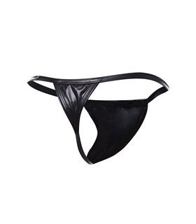 Wetlook String mit hohem Bund und sensibler Passform | CUT4MEN Wetlook String mit hohem Bund und sensibler Passform | CUT4MEN