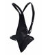 Herren Kunstleder Body-Harness mit verstellbaren Druckknöpfen | CUT4MEN